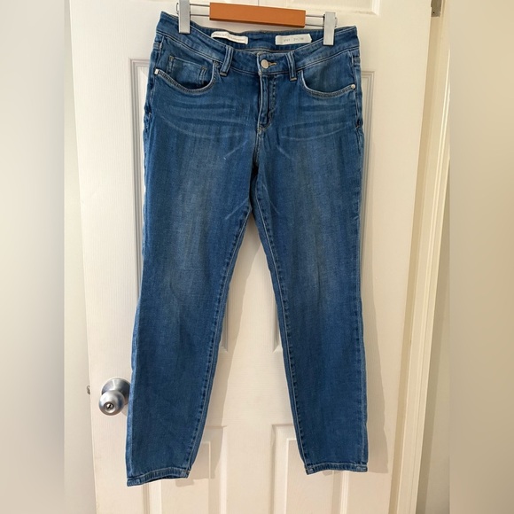Anthropologie Pilcro Stet denims size 27 crop medium wash - Picture 2 of 16
